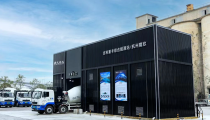 吉利新能源商用车与越秀租赁共建换电重卡生态蓝图