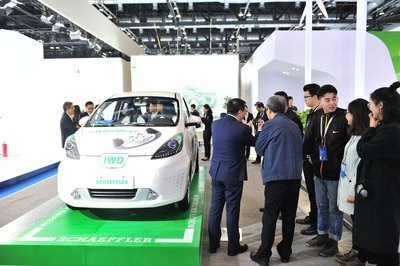 舍弗勒参加2017节能与新能源汽车成果展